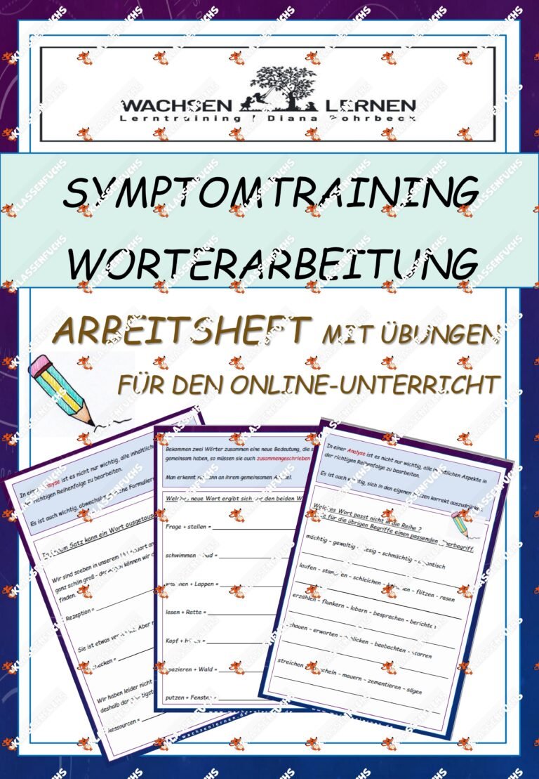 Lerntraining: Worterarbeitung – interaktiv